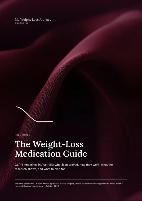 Cover of the guide: The Weight-Loss Medication Guide